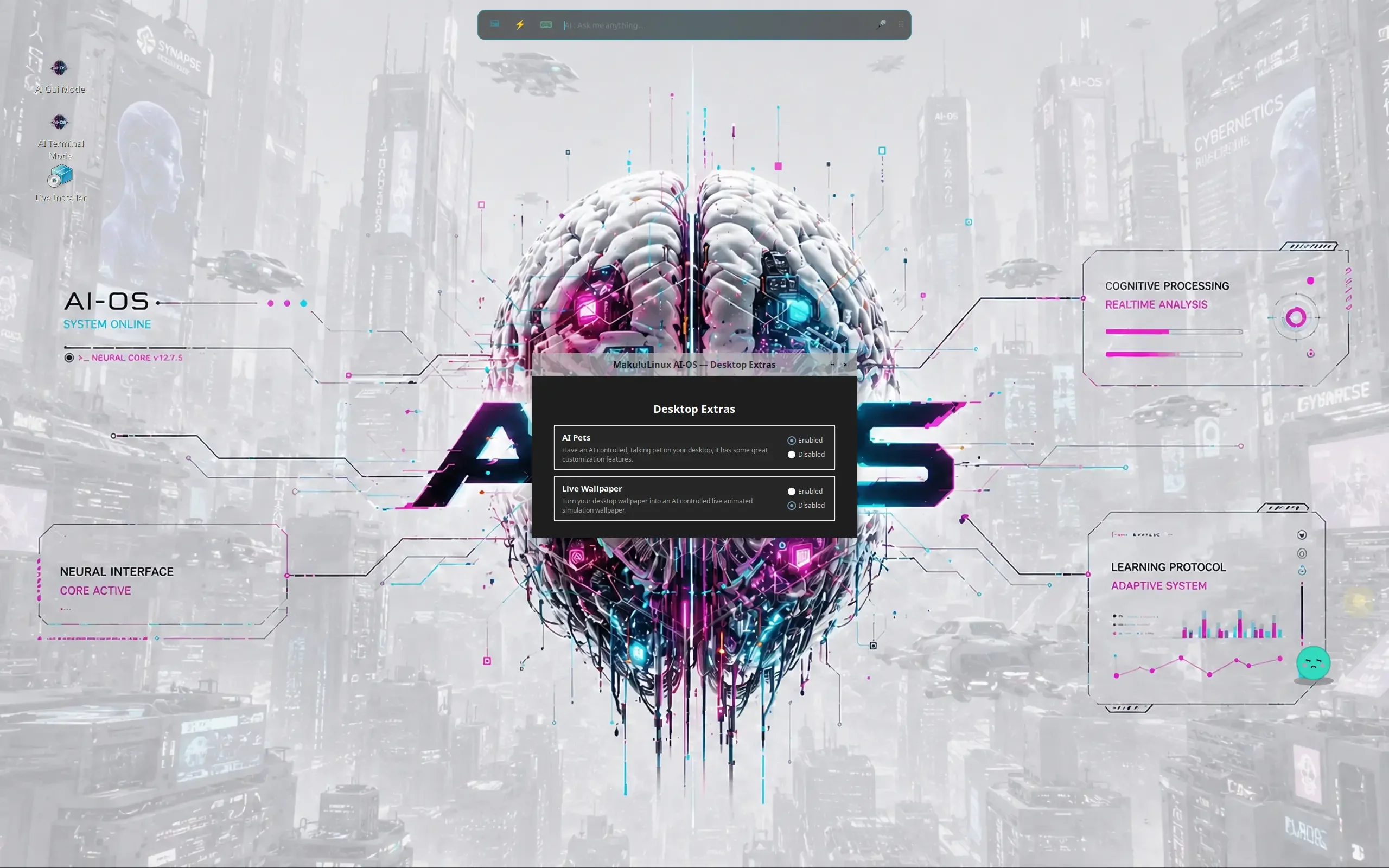 MakuluLinux screenshot